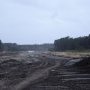 Chantier de la déviation du Taillan au 29-01-2021