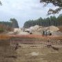 Chantier du gazoduc - Captieux- 2007