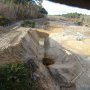 Chantier vu du pont du Foin. 10/02/2021