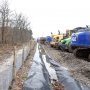 Chantier de la déviation du Taillan au 29-01-2021