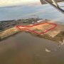 Site projeté de ferme aquacole du Verdon. 11 mars 2024