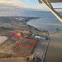 Site projeté de ferme aquacole du Verdon. 11 mars 2024
